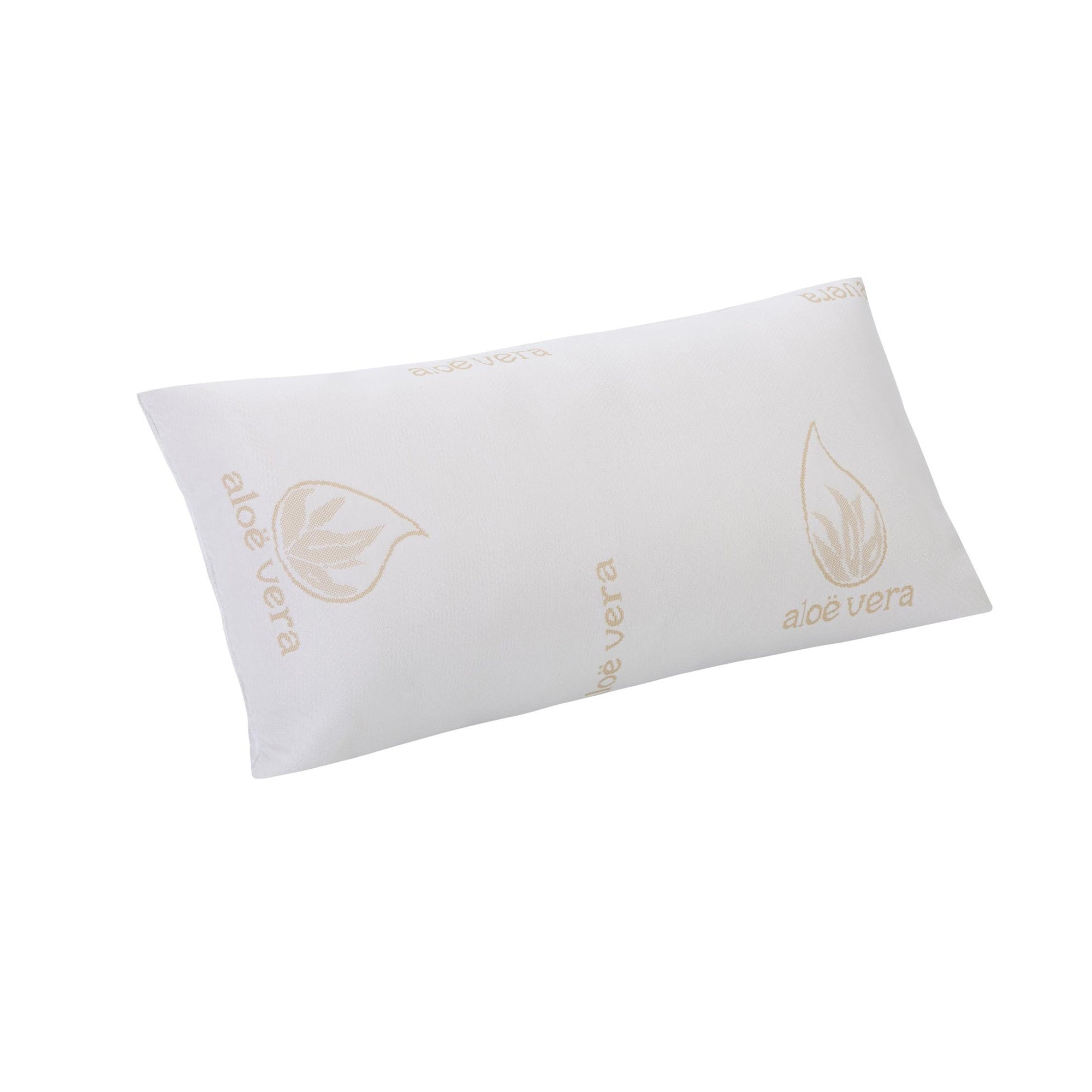 ALMOHADA CON FUNDA ALOE VERA