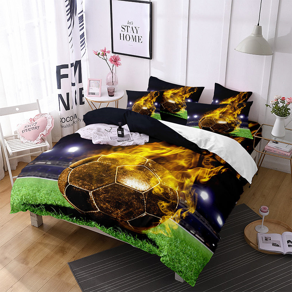 JUEGO NORDICO BALON INCENDIADO